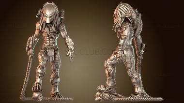 3D модель Sci Fi Whip Wulfen Skull Hunter (STL)