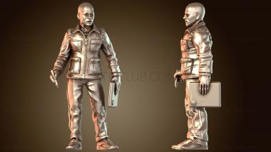 3D модель Научно-фантастический рабочий брат, способный (STL)