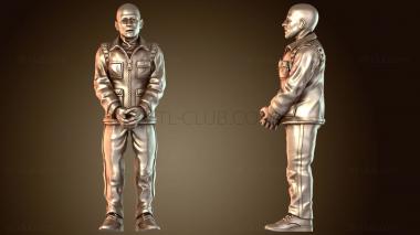 3D модель Научно-фантастический трудолюбивый парень (STL)