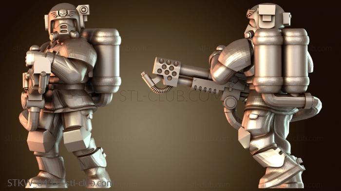 Military Scions Flamer Kasa Kin