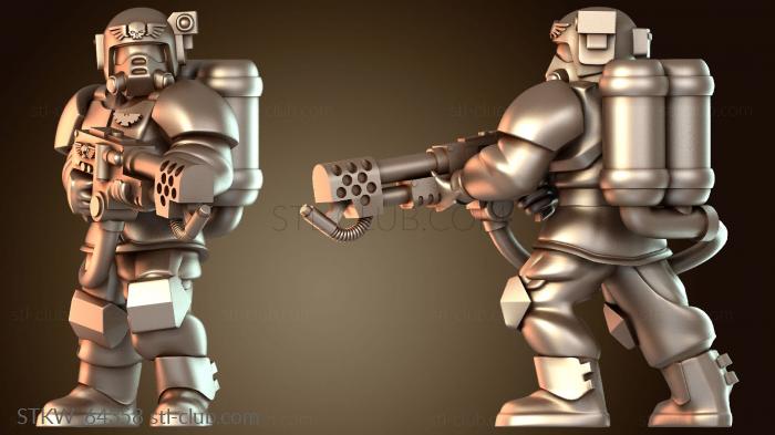 Military Scions Flamer Kasa Kin Fierce