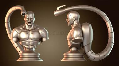 3D модель Скорпион Человек-паук Назад (STL)