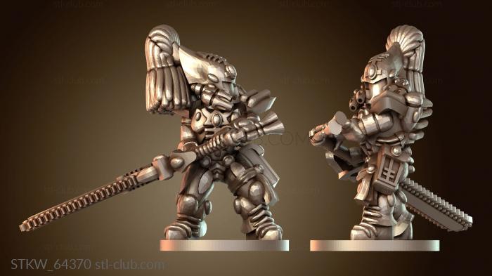 Military Воин-скорпион с двуручным мечом