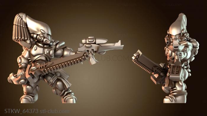 Military Скорпион-воин в доспехах