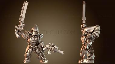 3D модель Скорпион-воин, ловкий мужчина (STL)