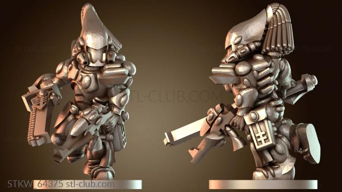 Military Свирепый мужчина-воин-скорпион