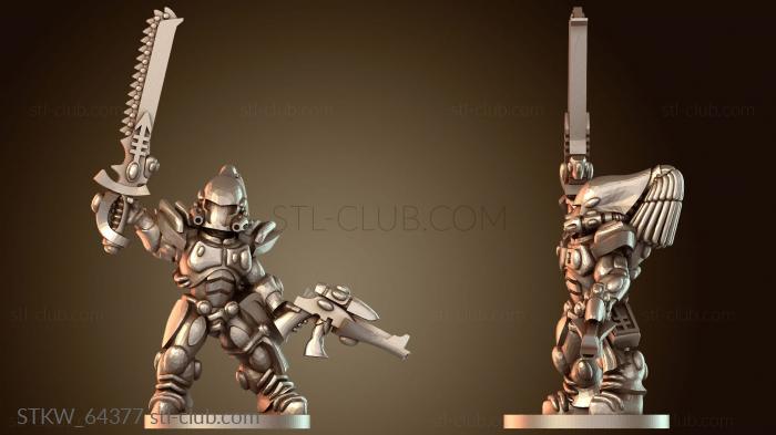 Military Воин-Скорпион, ветеран-мужчина