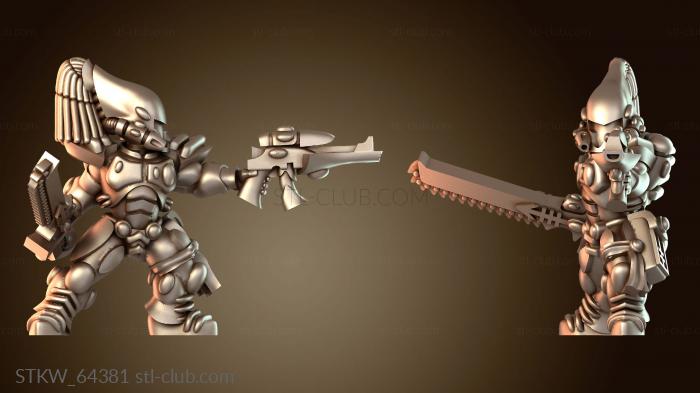 Military Скорпион-воин-следопыт