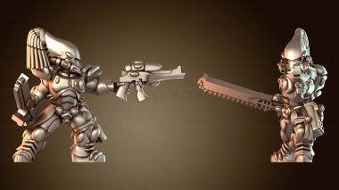 3D модель Скорпион-воин-следопыт (STL)