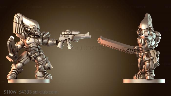 Military Скорпион-воин-наблюдатель