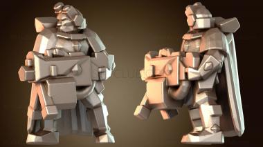 3D модель Разведывательный болтер замаскированный (STL)