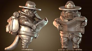 3D модель Скаут-картограф (STL)