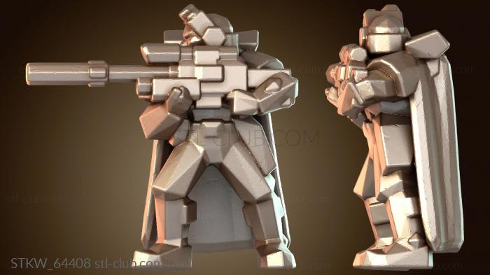 Разведчик-снайпер Замаскированный