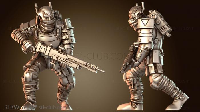 Military Разведчики с карабином