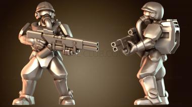 3D модель Скауты Тактический разведчик (STL)