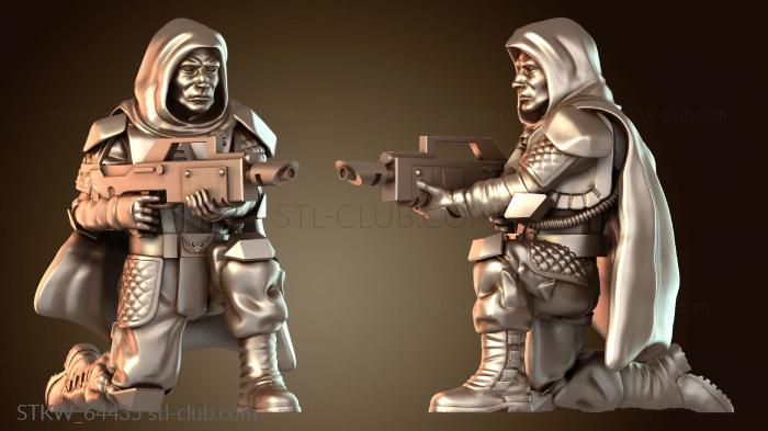 Military Скауты-мужчины, прицеливание