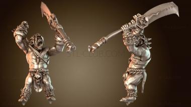 3D модель Крикуны Командуют Глефой (STL)