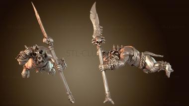 3D модель Крикуны Командное Копье (STL)