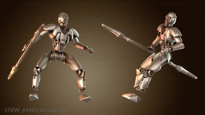 Military Дроиды-стражи кос