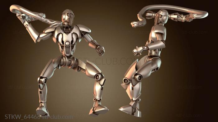 Military Дроиды-стражи кос