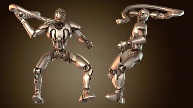 3D модель Дроиды-стражи кос (STL)