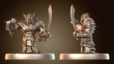 3D модель Морской конек-русал с мечом (STL)