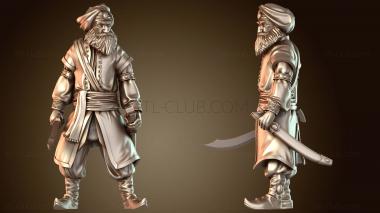 3D модель Морской король пешком (STL)