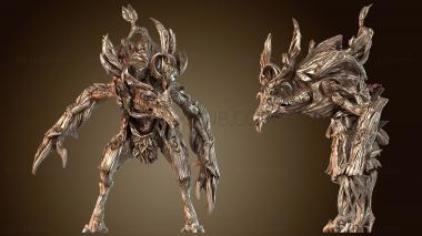 3D модель Сезонный страж Когтей (STL)