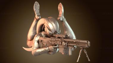 3D модель Сектор Банда Серенити Снайпер (STL)