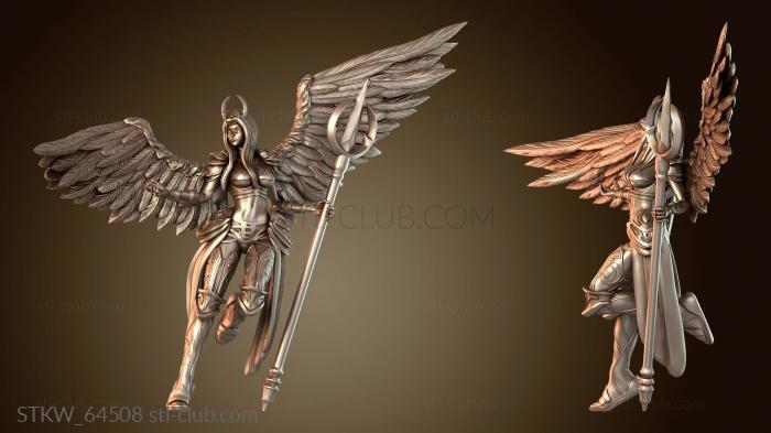 Military Соблазнительная фигурка ангела