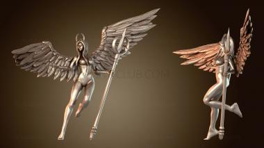 3D модель Соблазнительная ангельская красота (STL)