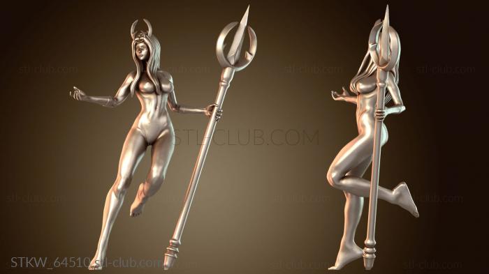 Military Соблазнительный ангел с крыльями