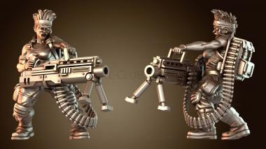 3D модель Сержант Хоукер с боеприпасами (STL)