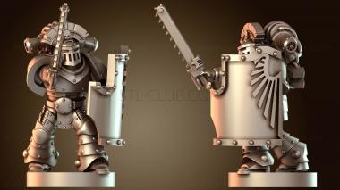 3D модель Сержант Трон Аоннез Букье Плюме Зоннез (STL)