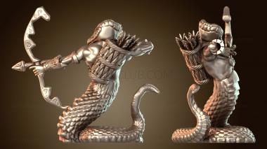 3D модель Лучник Змеиной Стражи (STL)