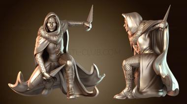 3D модель Змеелюд Чародей Кролия (STL)