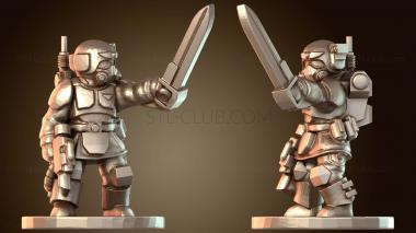 3D модель Ветеран-сержант (STL)