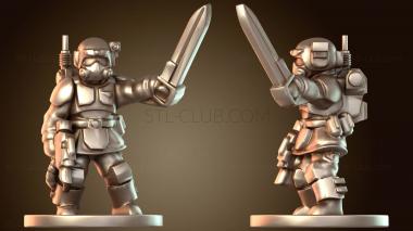 3D модель Тактический сержант (STL)