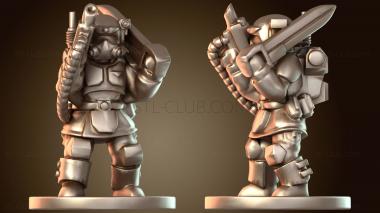 3D модель Бронированный сержант (STL)