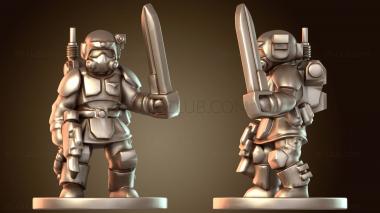 3D модель Полевой сержант Пресижн (STL)