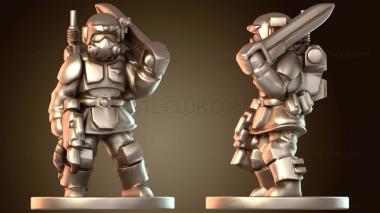 3D модель Полевой сержант Свифт (STL)