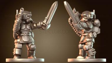 3D модель Тяжелый сержант (STL)