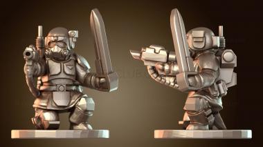 3D модель Сержант Акимото (STL)