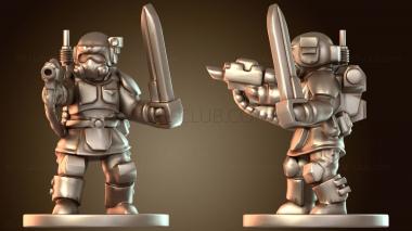 3D модель Сержант Болд (STL)