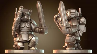 3D модель Сержант Даггер (STL)