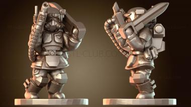 3D модель Сержант Эхо (STL)