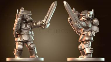 3D модель Сержант Флинт (STL)