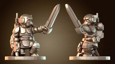 3D модель Сержант-кузнец Хало (STL)