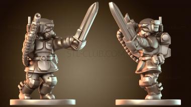 3D модель Сержант Ураган (STL)