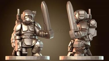 3D модель Сержант Броненосец (STL)